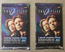X Files, Fight The Future, Topps, Movie Trading Cards. Sealed Packs, 1998 picture