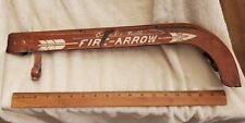 Columbia Bicycle Chain Guard, 1950's Fire-Arrow original paint picture