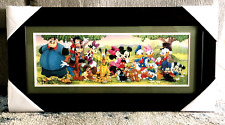 DISNEY FINE ART FAMILY DYNASTY MICKEY MOUSE FRAME LITHOGRAPH MICHELLE ST LAURENT picture
