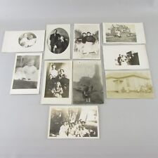 Real Photo Postcards RPPC Lot of 10 people women frontier picture