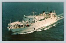 USNS Zeus T-ARC 7, Cable Ship Vintage Postcard picture
