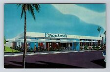 Phoenix AZ-Arizona, Ferguson's Cafeterias, Outside, Vintage Postcard picture