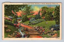 Champaign-Urbana IL-Illinois, University of Illinois, Vintage PC c1945 Postcard picture