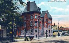 WILKES-BARRE PA - Armory Postcard picture