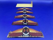 Lot of 5 Indian Tabac Cigar Co. Maduro Vintage cigar bands picture
