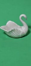 LENOX Miniature Swan Wedding Ring Holder Ivory Porcelain Figurine.. TO THE BRIDE picture