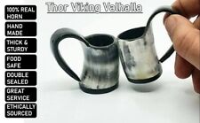 Thor Viking Valhalla Handcrafted 3 Inch(Handle to Bottom) Small Horn Shot Mug picture