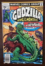 Godzilla King of the Monsters (Marvel Comics) Volume 1 #5 Dec 1977 VG+ picture