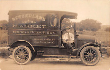c.1920 RPPC Netherland Market Elberon Deal Delivery Truck NJ picture