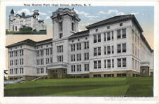 Buffalo,NY New Masten Park High School Erie County New York Postcard Vintage picture