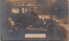 c1910s STUDEBAKER LIMOUSINE Advertising Postcard Real Photo RPPC  / Kansas City picture