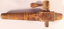 Antique (1915?) Redlich's Warranted Faucets Wood Bung Tap Faucet Beer, Whiskey picture