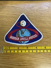 Mint Apollo 8 5”  Embroidered Clothing Patch NASA Collectible Memorabilia picture