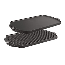 Lodge Seasoned Cast Iron Reversible Grill/Griddle,Black picture