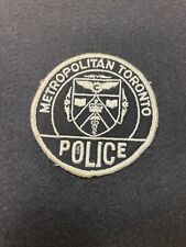 Metropolitan Toronto Police Patch picture