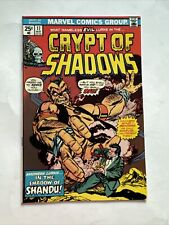 Crypt of Shadows 17 (May 1975, Marvel) In the Shadow of Shandu, Classic Horror picture