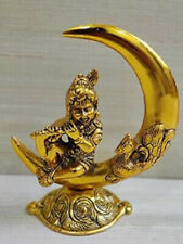 Metal Lord Krishna Statue Idol Handicraft Figurine Sculpture Murti ForPooja Room picture