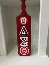 Delta Sigma Theta Wooden Paddle Red picture