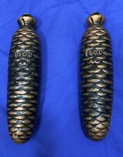 Pair Of Cuckoo Clock Weights 1500 Grams Pinecone - 1542g Actual picture