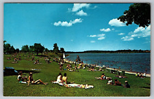 Postcard Fanshawe Beach Fanshawe Park London Ontario Canada VTG c1950  I3 picture