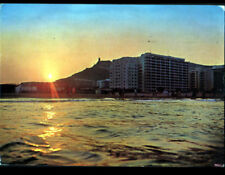 CULLERA (VALENCIA - SPAIN) HOTELS at sunset in 1976 picture