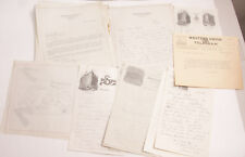 1926 Lamson Goodnow Hazelton Telegram Sketches Signed St Louis MO Ephemera L187B picture