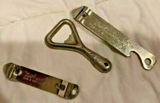 Lot Of 3 Vtg. Bottle Openers Pepsi Cola/ Quick & Easy Good Condition Please Read picture