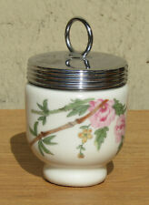 Vintage Royal Worcester Single Egg Coddler/Cup Unnamed Floral Pattern - v/Nice picture