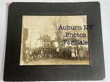 Vintage Photograph Auburn NY 1903 Ementary School Children  picture