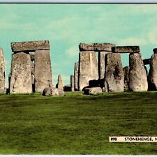 c1910s Salisbury, Wiltshire, England Stonehenge Stone Henge Ancient History A242 picture