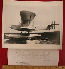 VINTAGE PHOTOGRAPH 1927 BOEING TB-1 US NAVY USN SEAPLANE AIRPLANE  picture