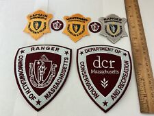 Massachusetts Department Of Conservation & Rec., Ranger patch set 7 pieces new picture