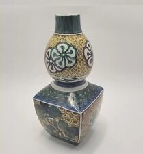 Antique Chinese Asian Porcelain Hand Painted Floral Flower Vase  picture