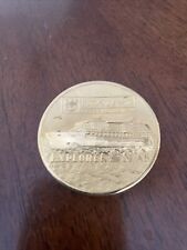 Vintage Royal Caribbean Explorer Of The Seas Maiden Voyage Coin picture