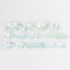 Shola Real 120,01 CT Natural Aqua Blue Topaz 13 Piece from Brazil picture