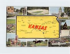 Postcard Famous Places in Kansas USA picture