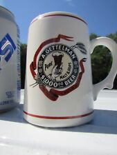 A. Gettelman Beer Mini Mug - American Breweries Tankard Collection Franklin Mint picture
