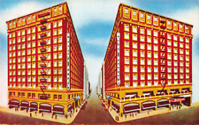 Los Angeles CA California, Rosslyn Hotels, Advertising, Vintage Postcard picture