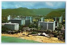 c1960 Exterior Kuhio Beach Moana Hotel Lanais Waikiki Biltmore Hawaii Postcard picture
