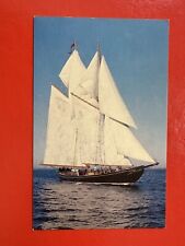 Vintage UNUNSED Postcard~ BLUENOSE II SAILING SHIP  Nova Scotia Canada picture