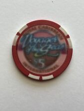 ROYAL CARIBBEAN LINE CRUISE CASINO $5 gaming poker chip - VOYAGER OF THE SEAS picture