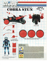 2006 Action Figures Toy PRINT AD ART - GI Joe COBRA STUN Vehicle & Motor Viper picture