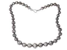 Vintage Silver Navajo Pearls Necklace picture