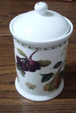 Queen's Royal Horticultural Hookers Fruit Coffee/Tea Canisters Rubber seal tops  picture