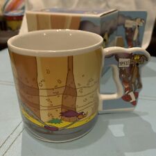 Three Cheers Looney Tune Mug With Character Handle. Wile E. Coyote/Road Runner picture