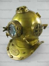 GIFT Vintage U.S Navy Divers Helmet Mark V Antique Diving Divers Marriage Helmet picture