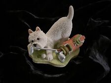 Peakdale West Highland Terrier With Golf Clubs picture