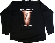 Fear Factory Shirt Vintage Long Sleeve Obsolete UK Tour 1999 picture