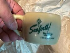 Vintage Seaforth Heather Shaving Mug Green Design Alfred D McKelvy New York 2.5