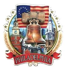 Philadelphia Pennsylvania Montage Artwood Fridge Magnet picture
